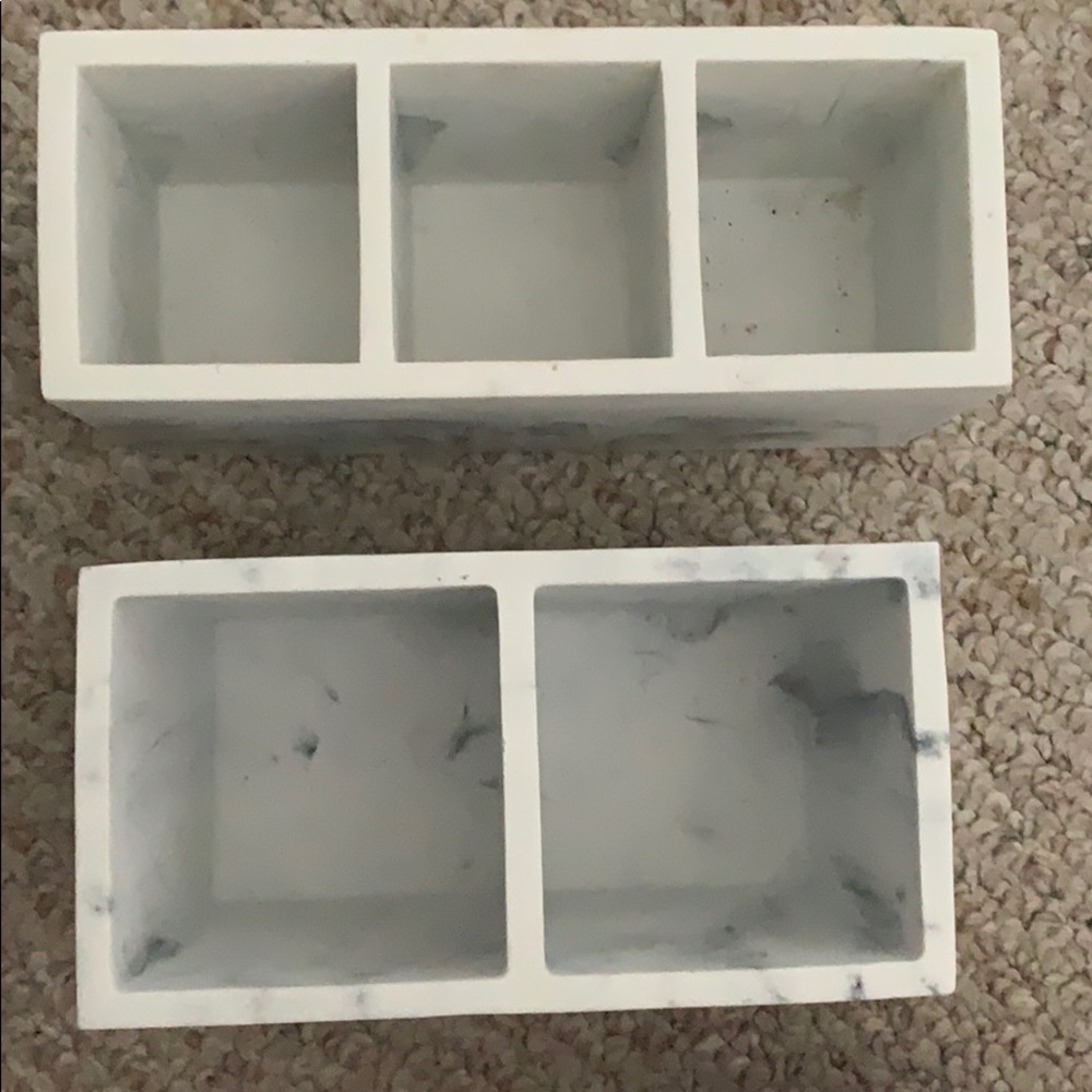 NEW Marble Makeup Brush Holders